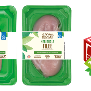 jyväbroilerin fileet merisuola tai naturelli