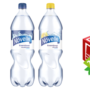 novelle maustetut kivennäisvedet 1,5l