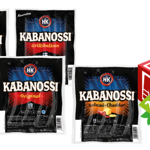 kabanossi grillimakkarat