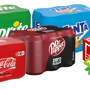 coca-cola zero,  dr. pepper zero,  sprite zero tai/ eller fanta sokeriton/ sockerfri